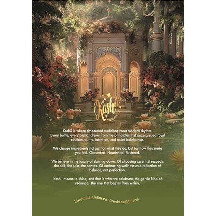 Kashii nourishing hair oil 200 ml –for hair thickening, extra growth, and deep hydration, Original Indian product made with Ayurvedic effective natural ingredients - Image 4